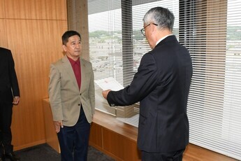 土岐市教育委員会委員辞令交付