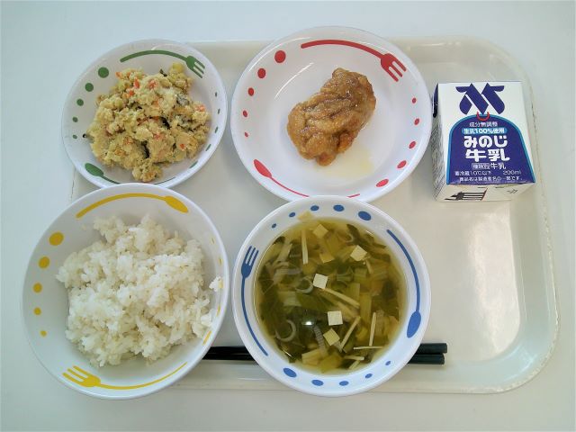 12月19日給食