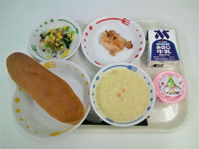 12月25日給食