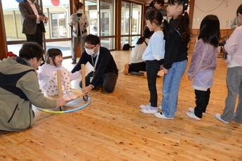 写真：防災教室