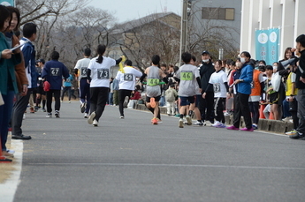 写真:リレーマラソン