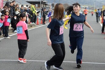 写真：リレーマラソン