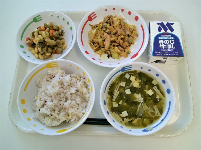 3月17日給食