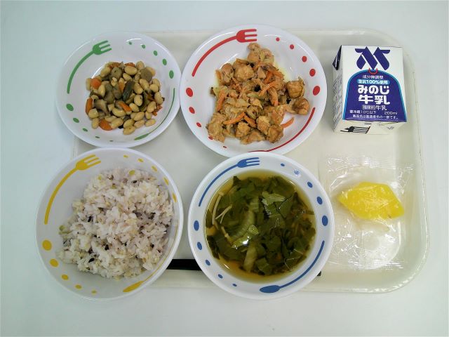 6月25日給食