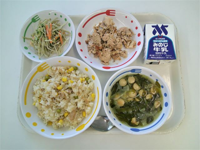 10月1日給食